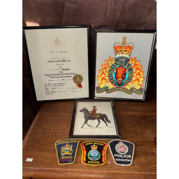 RCMP & Police Collectibles - Official Badges & Memorabilia