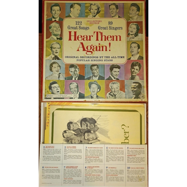 Collectable Vinyl Record - Classics 'Hear Them Again', 10 Vinyl Records Total 