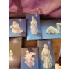 Image 1 : Porcelain Nativity Set 14 Individually Boxed Unopened Pieces 