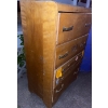 Image 2 : Antique Four Drawer Dressing Table 29x15x51