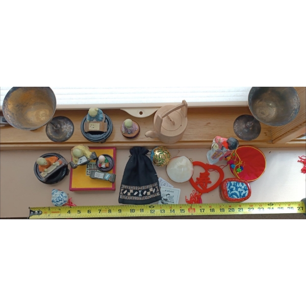 Oriental Souvenir Treasure Trove #2 - Tiny Monks, Brass Cups & More 