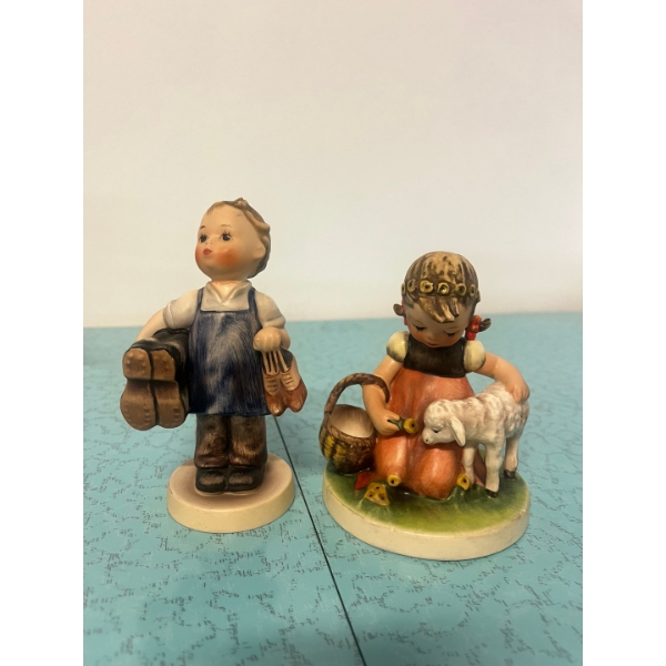 Goebel Hummel "Boots" (#143), Goebel Hummel "Favourite Pet" (#361)
