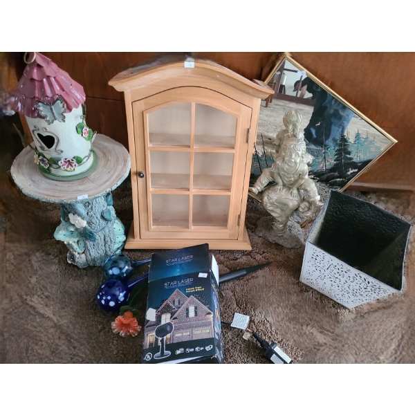Small Wooden Shelf 15 W, 6 D, 20 T, Planters, Garden Decor, and More! 