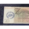 Image 4 : German WW2 Banknote - 3rd SS Dyv - " Totenkopf"