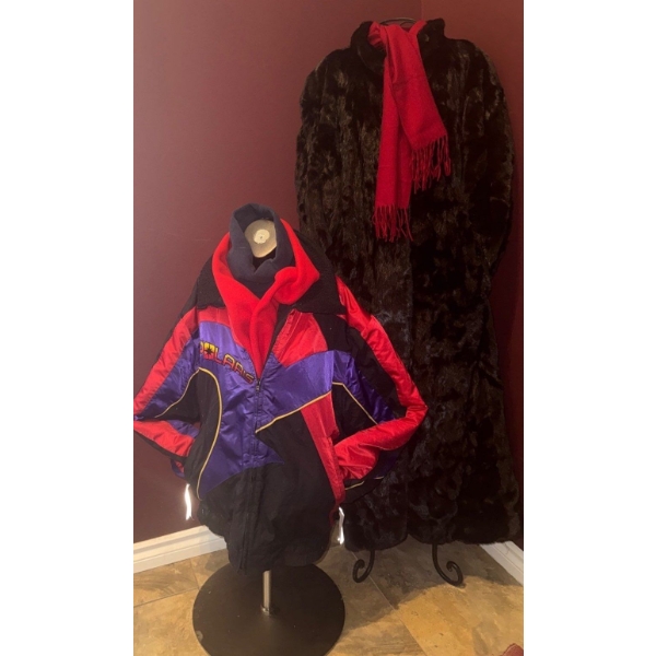 Vintage Outerwear - Size Large - Red Polaris Ski Jacket & More 