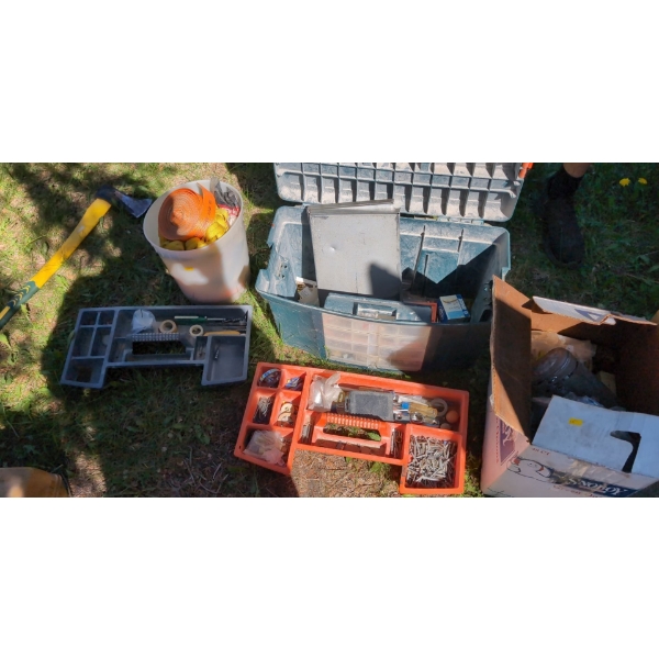 Misc. Tools - Carpentry Fasteners, Log Splitter, Metal Clipboards, Straps & More 
