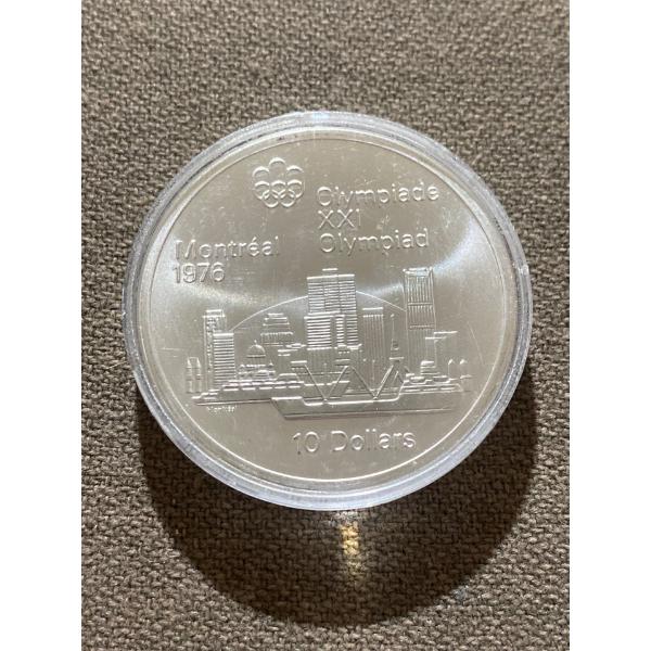 1976 Montreal Olympics $10 Coin 92.5% Silver 48.6 Grams