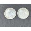 Image 2 : 1929 Canadian Silver Half Dollars