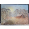 Image 2 : Pair of Unframed Signed Original Oil Paintings Both Outdoor Scenes