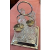 Image 5 : Table Service Essentials - Crystal Salt & Pepper Caddy Frog Dish Tea Cups & More