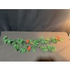 Image 19 : 17 Foot Artificial Pine Garland With Decorative Stems and Wreaths