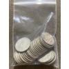 Image 2 : 28 Canadian 10-Cent Pieces 80% Silver 2.33 Grams