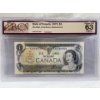 Image 1 : Graded Canadian 1973 $1 Choice UNC Prefix: EAX