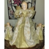 Image 2 : Xmas Princesses - Seasonal Tapestry Angel Tree Topper Ornaments & More