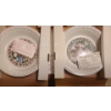 Image 1 : "Spring Fancy" and "Snow Magic" Country Kids Collector Pie Plates 11" Diameter Each