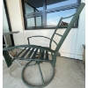 Image 4 : Two Seater Patio/Yard Table & Chairs ++ Two Folding Lawn Chairs( 38"diameter)