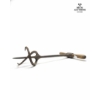 Image 2 : Antique auger 1800's ,  Hand-Carved Australian Aboriginal Wooden Boomerang. 