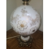 Image 2 : Vintage Table Lamp 42 T and Side Table 22 W, 27.5 D, 22 T 