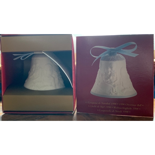LLADRO Porcelain '1998 Christmas Bell' - 3.5T 