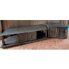 Image 1 : Vintage Oak Coffee Table and Side Table with Storage