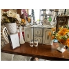 Image 1 : Vintage Ekco Canada kitchen canister set, retro napkin holder, plus a variety of milk glass vases wi