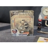 Image 5 : Calgary Flames Frame and Pendulum Clock, NY Islanders Goalie Collectible, Mario Lemieux Photo