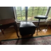 Image 1 : End Table 24Hx22x22 & Ottoman 16Hx21x21 End Table 27Hx18x18