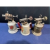 Image 2 : 3 Medium Antique Plumbing Torches 