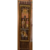 Image 4 : Vintage Peru Wool Wall Hanging  Woven Wall Tapestries Embroidered Silk 54"x46"tall (largest)
