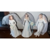 Image 2 : 5 Blushing Brides - Wedding Figurines / Cake Toppers 10T