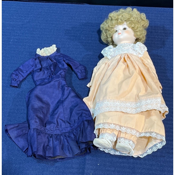 Vintage Porcelain Doll