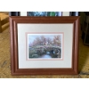 Image 3 : 10 piece Set of Fames and Framed art	