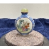 Image 1 : Hand Painted Grandpa's Wisdom Snuff Bottle 2.5H