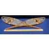 Image 1 : Pair of Snow Shoes and Yardsticks owned by the Owner of Hayward's Lumber Company
