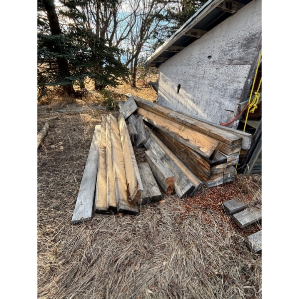  Rough cut mill lumber in nice condition ready for that next project all heavy gauge boards 