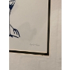 Image 3 :  “Blue Heron” signed by artist April White 11 W 13.5 L