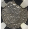 Image 2 : 1772-83 Shipwrecked El Cazador Genuine Mexican 1/2 Real Silver Coin 