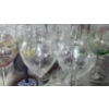 Image 4 : Assorted Stemware Including 2 Flutes and Several Wine Glasses