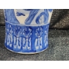 Image 7 : Chinese Kangxi Style Blue & White Porcelain Baluster Vase Hand Painted , 18''INCHES HEIGHT 