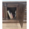 Image 2 : Antique Stereo Record Eight Track  Cabinet  Electrophonic Stereo  w/ Records & Eight Track Cassettes