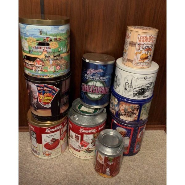 Tin Collection #5 (large tins) 