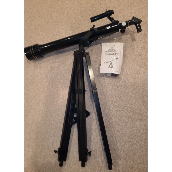 Magnum 525 Deluxe Astronomical Telescope w/ Tripod Base 