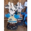 Image 4 : Garden Collectables - 5 Ft Bunny Welcome Sign