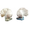 Image 1 : Set of Antique Rosenthal Fritz Heidenreich Porcelain Dove Figurines