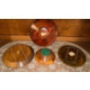 Image 2 : Collectible Assortment Of Special Wooden Hand made Wall Hanging Plates