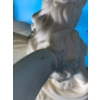 Image 6 :  Large Battery Powered Holiday Light Up Angel (1 FT Tall) Plus Partylite Angel (wing glued back on)