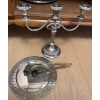 Image 7 : Collection Of Silver Plated Dinner/ Serving Items Candelabra, Coasters, Napkin Rings, Bowl w/Lid & M