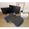 Image 3 : Office Supply Lot w/ Cabinet  21"w x 16"d x 28"tall