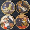 Image 2 : Norman Rockwell Fine China Decorative Plate Collection