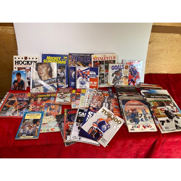 Hockey Magazines and Books